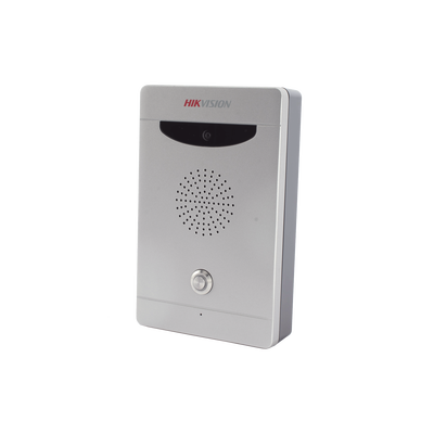Estación de Alarma de Pánico con Video / Cámara 2 Mergapixel / Audio Bidireccional / Alarma de Manipulación / PoE / IP65 / IK08 / Montaje en Pared o Empotrado
