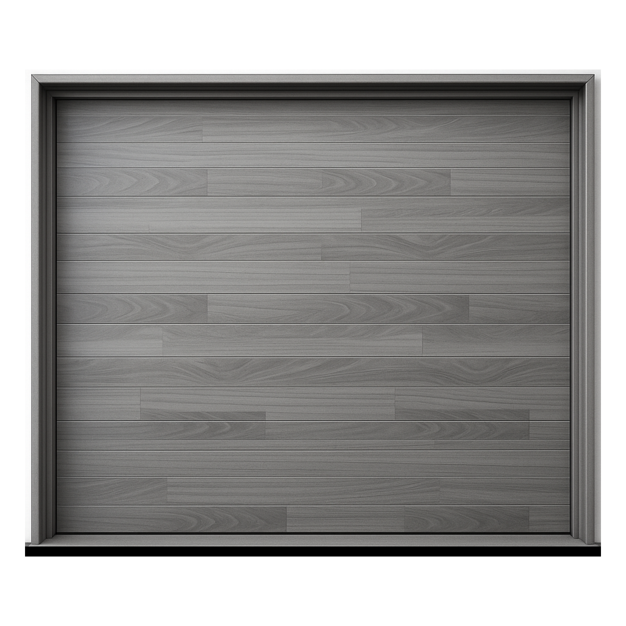 Puerta de Garage de Alta Calidad / Estilo Americano / Acabado Laminado PREMIUM / Color Gris / 14x8 Pies. — ACCESSPRO · SKU APDOOR-148CF