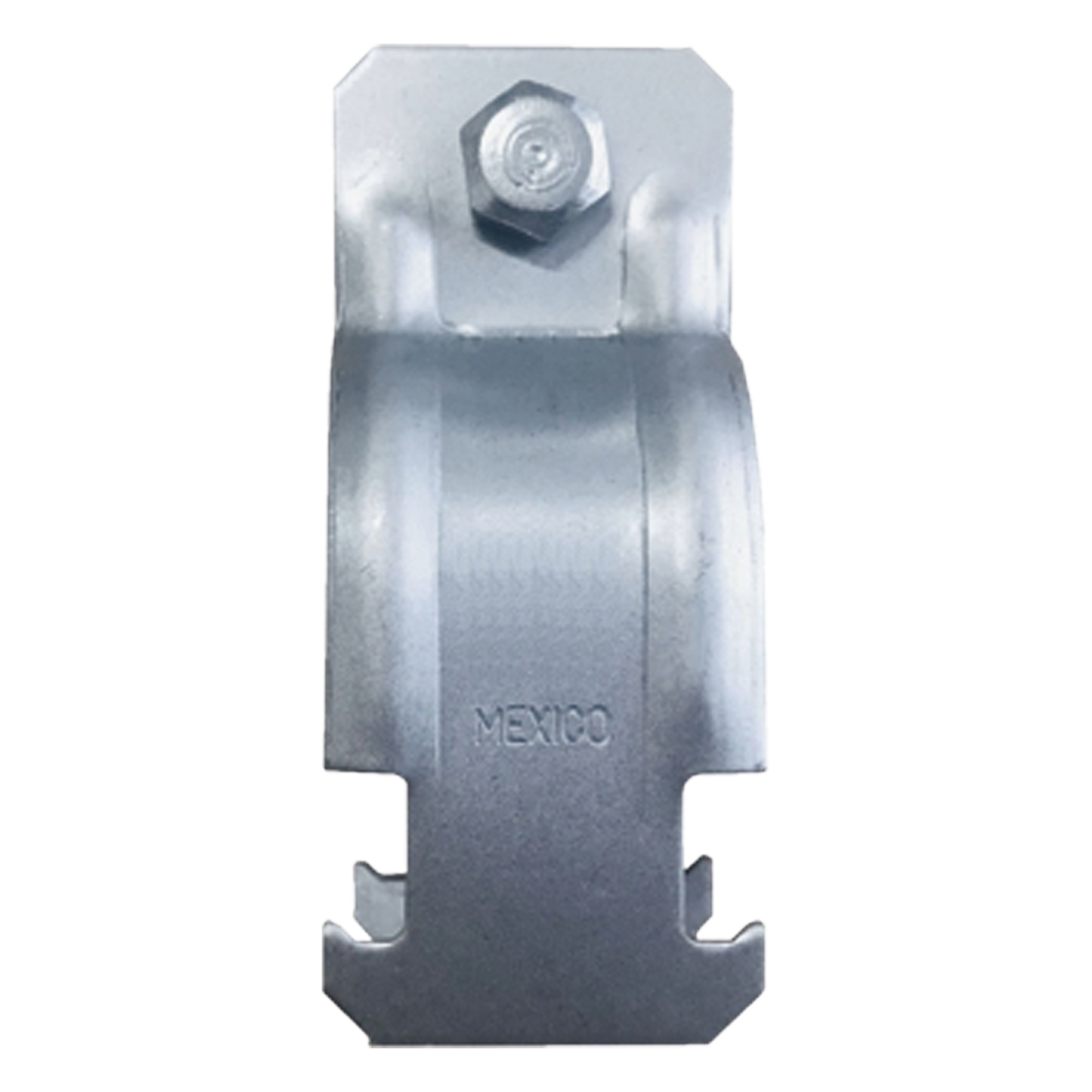 Abrazadera Unicanal para Conduit Cédula 40 de 1 1/2" (38 mm). — ANCLO · SKU ANC-AU112