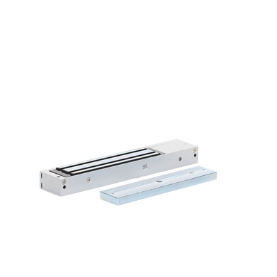 Chapa Magnética de 600 Lbs (272 Kg) / Montaje en Puerta Normal / Certificado CE / Uso en Interior / Magnetismo Anti-residual