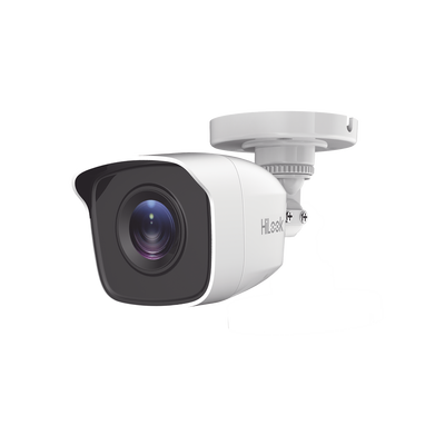 Bala TURBOHD 2 Megapíxeles (1080p) / Gran Angular 103° / Lente 2.8 mm / IR EXIR Inteligente 20 mts / Exterior IP66 / dWDR / TVI-AHD-CVI-CVBS — HiLook by HIKVISION · SKU THC-B120-PC