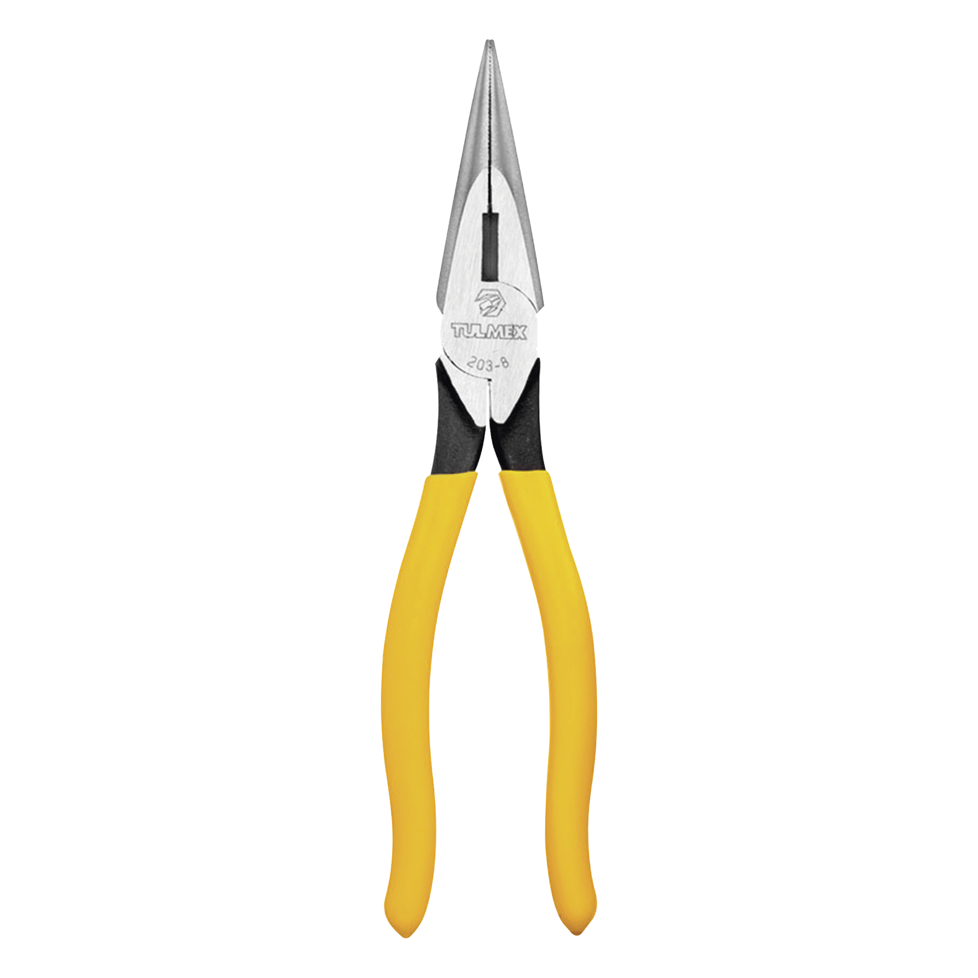 Pinza de Punta Cónica con Corte para Trabajo Pesado de 8 Pulgadas. — TULMEX · SKU 203-8