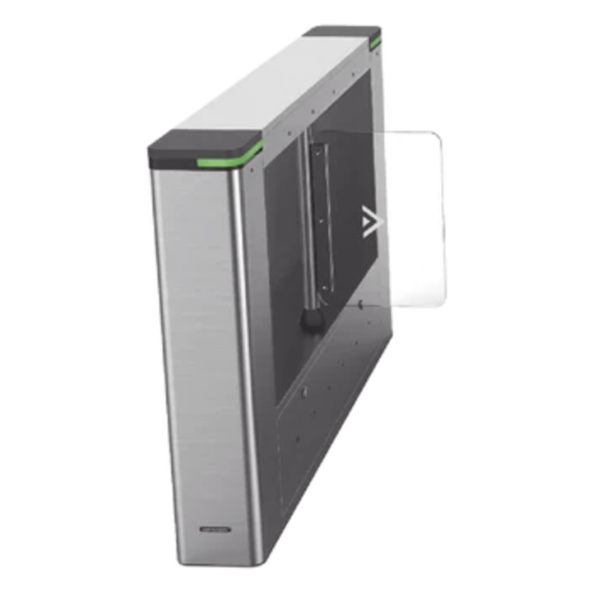 Torniquete IZQUIERDO con Sistema de Descarga Electrostatica ESD / Carril de 65 cms / Incluye Lector de Tarjeta / 6,000,000 MCBF / Administrable por software / Requiere Torniquete Derecho — HIKVISION · SKU DS-K3B501SX-L/MPG-DP65/ESD(M)
