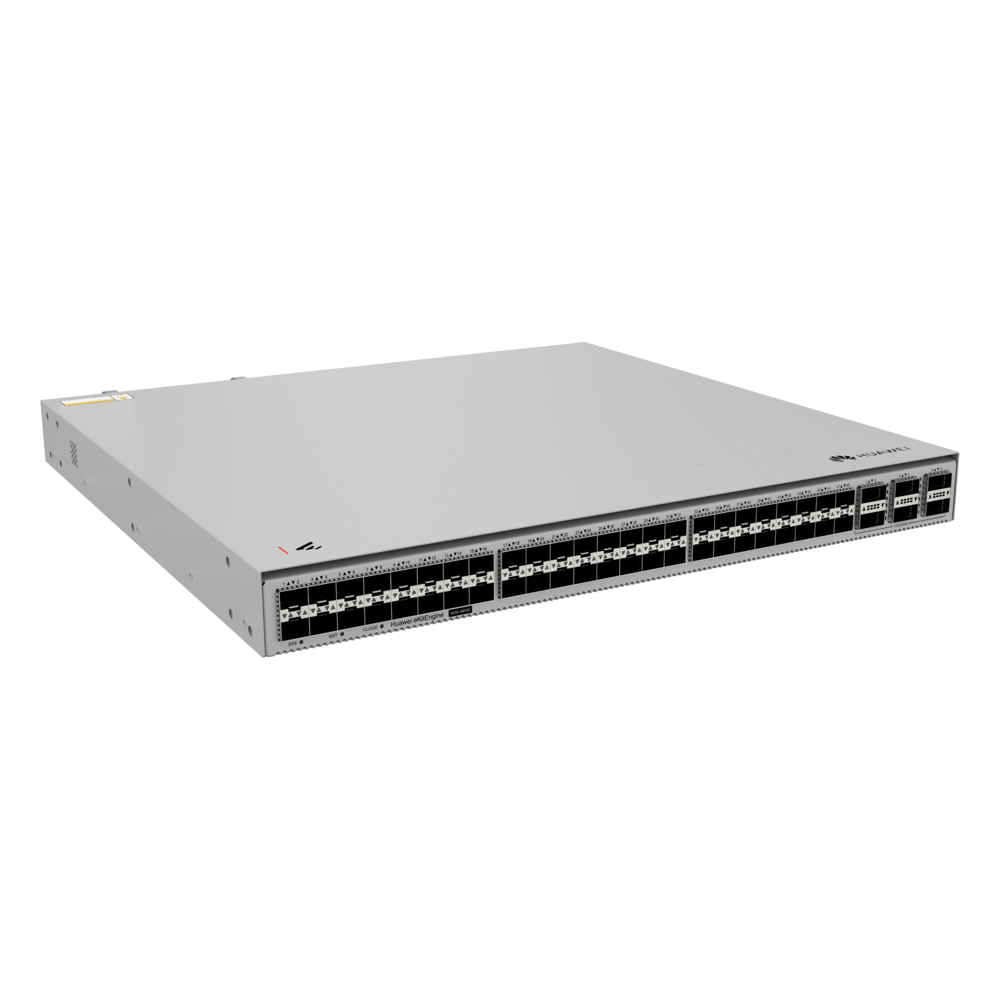 Switch Core Capa 3 / 48 Puertos 10G SFP+ / 6 Puertos 100G QSFP28 / Switching 2,160 Gbps / Forwarding 1,607 Mpps / iStack / Gestión Cloud