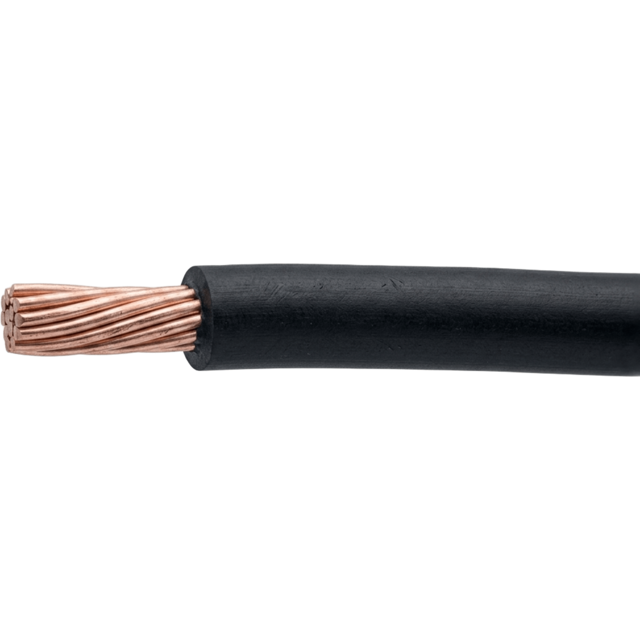 Cable THW-LS / Calibre 12 AWG / 19 Hilos / Color Negro / Bobina 100 m (328 ft)