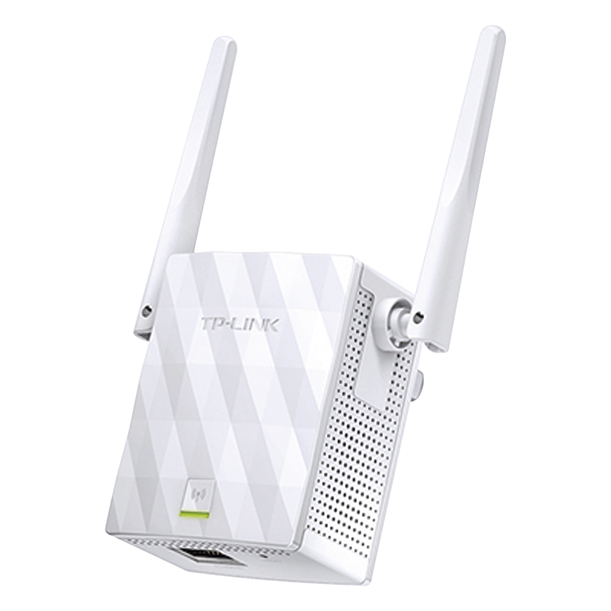 Repetidor / Extensor de Cobertura WiFi N, 300 Mbps, 2.4 GHz , con 1 puerto 10/100 Mbps y 2 antenas externas — TP-LINK · SKU TL-WA855RE