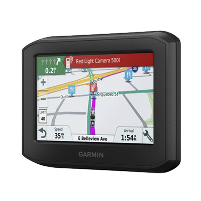 Navegador para Motocicleta Zūmo / Pantalla 4.3" Resistente / Ruteo Aventurero / Alertas para Motociclistas / Control de Música / Llamadas Manos Libres / Tráfico y Clima en Tiempo Real / Notificaciones Inteligentes / Compatible con Trip