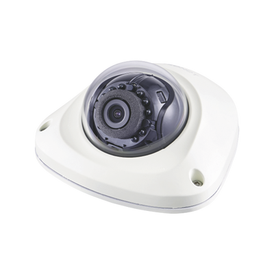 Cámara IP Tipo Domo Antivandálico 2 Megapíxel / Lente 3.6mm / IR 15M / WDR 120db / IP66 / IK10 / NEMA 4X / H.265 & WiseStream — HANWHA VISION · SKU ANV-L6023R