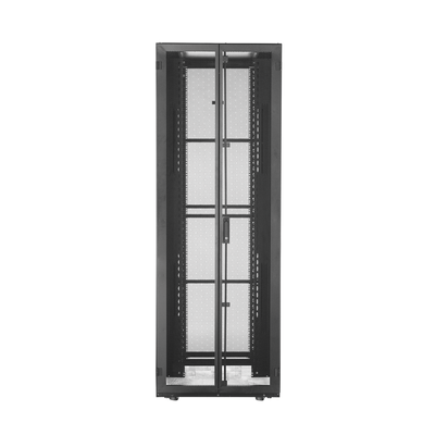 Gabinete FlexFusion™ XGL (Light) para Centros de Datos, 42 UR, 800 mm de Ancho, 1070 mm de Profundidad, Fabricado en Acero, Color Negro