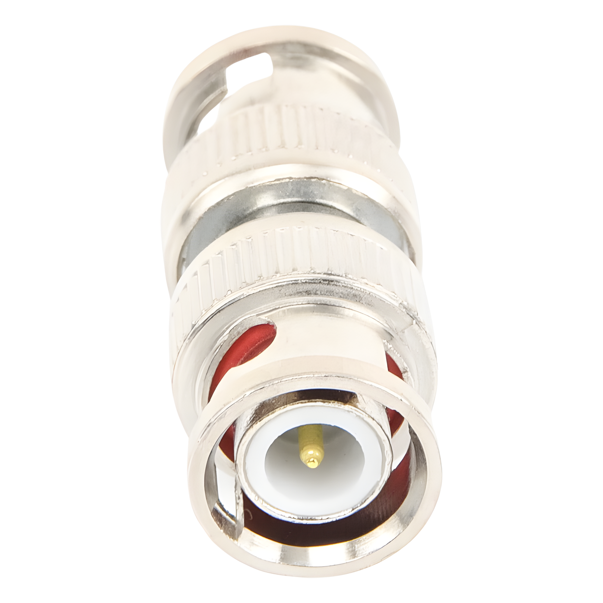 Adaptador Coaxial / BNC Macho a BNC Macho / 75 Ohm / Barril / Níquel-Oro-PTFE / 13.9 mm x 33.6 mm