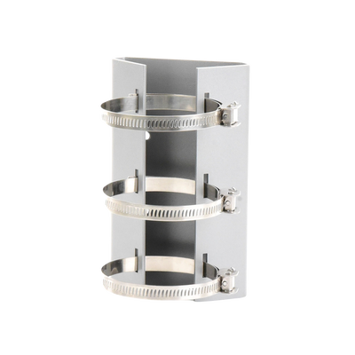Montaje de Poste para PTZ / Acero Inoxidable / Compatible con PTZ HIKVISION