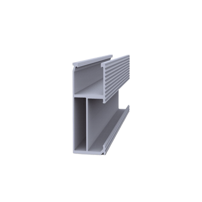 Riel 8 para montaje de módulos fotovoltaicos de aluminio anodizado de 2700mm. — SYSCOM · SKU EPL-SR8-2700