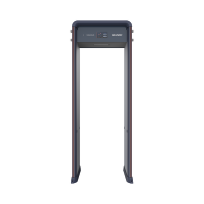 Arco Detector de Metales con Pantalla 7" / Hasta 72 Zonas Configurable / Tecnología Anti-Interferencia y Sensibilidad de Última Generación / Conteo de Personas y Alarmas — HIKVISION · SKU ISD-SMG572L