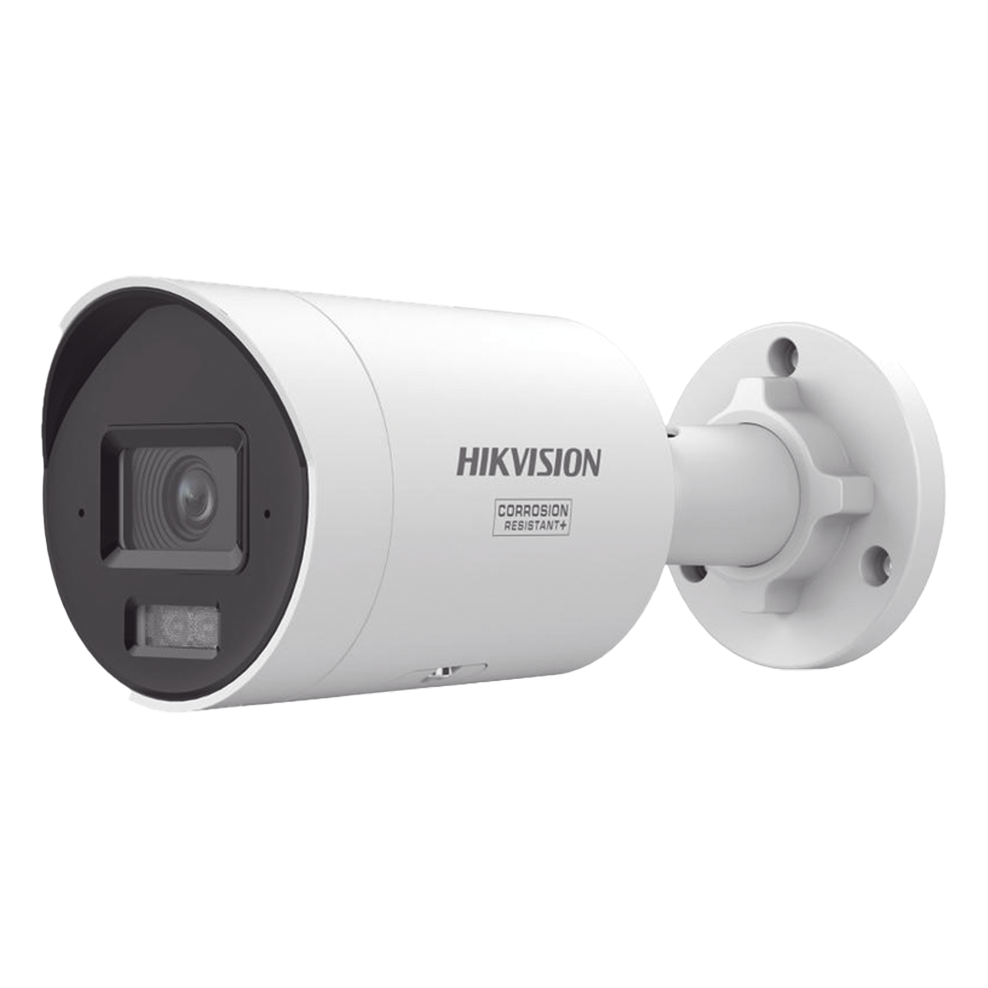 Bala IP / 8 Megapixel / Lente 2.8 mm / 40 m IR + Luz Blanca / 131 pies / IP67 NEMA 4X / WDR 130 dB / Dual Micrófono / AcuSense 3.0 — HIKVISION · SKU DS-2CD2087G3-LI2UY