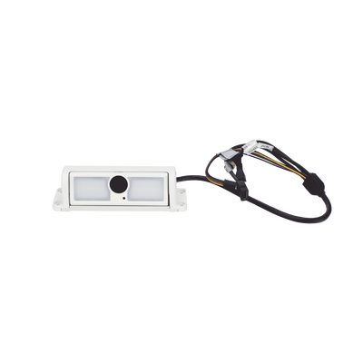 Cámara de Conteo de Pasajeros XMRP3DV3 2 Megapixel / Sensor CMOS 1/2.8" / Lente M12 2.7 mm / Ángulo de Visión 120° / WDR 80 dB / Triple Método de Instalación / Conteo Inteligente de Personas / H.265+ / Rango Tem
