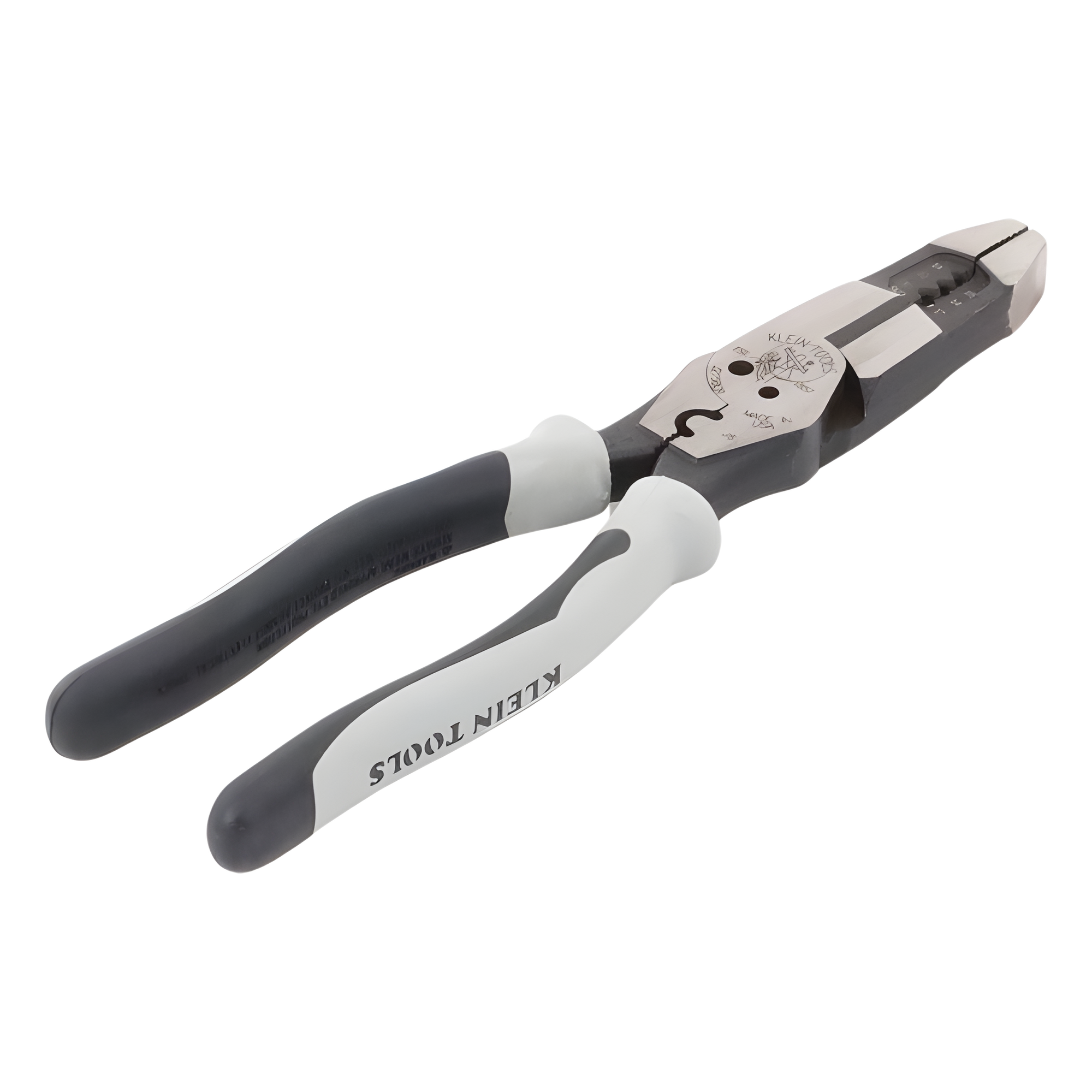 Pinza Híbrida con Ponchadora de 8". Pela Cable Sólido de 10-14 AWG y Cable Trenzado de 12-16 AWG
