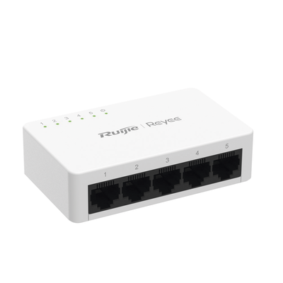 Switch no administrable, Visible en la Topología de la Nube, 5 puertos Gigabit 1G