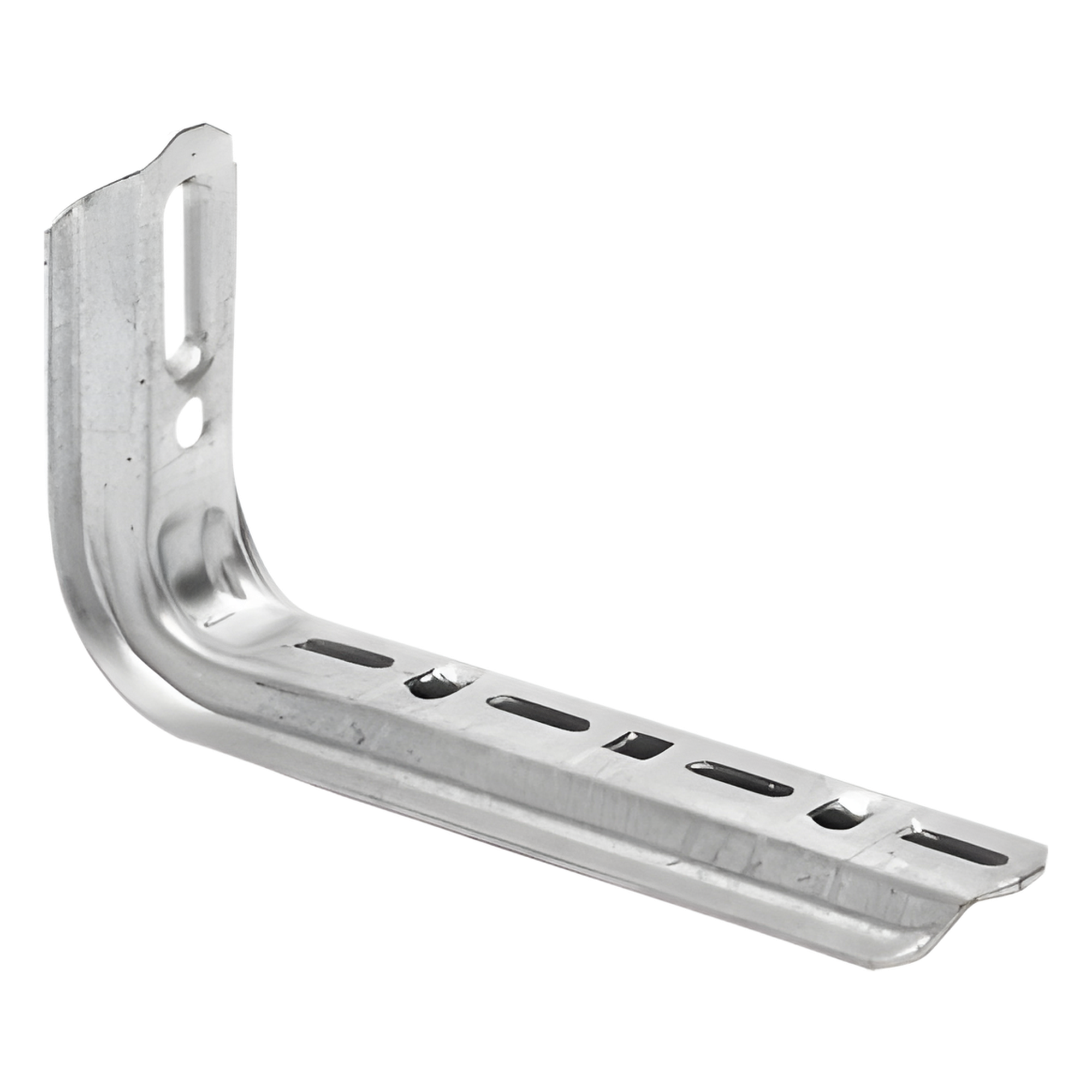Ménsula Omega Tipo L / 310 mm de Ancho / Acero al Carbono Calibre 13 / Acabado Electro Zinc / Montaje en Muro — CHAROFIL · SKU MG-60-102EZ