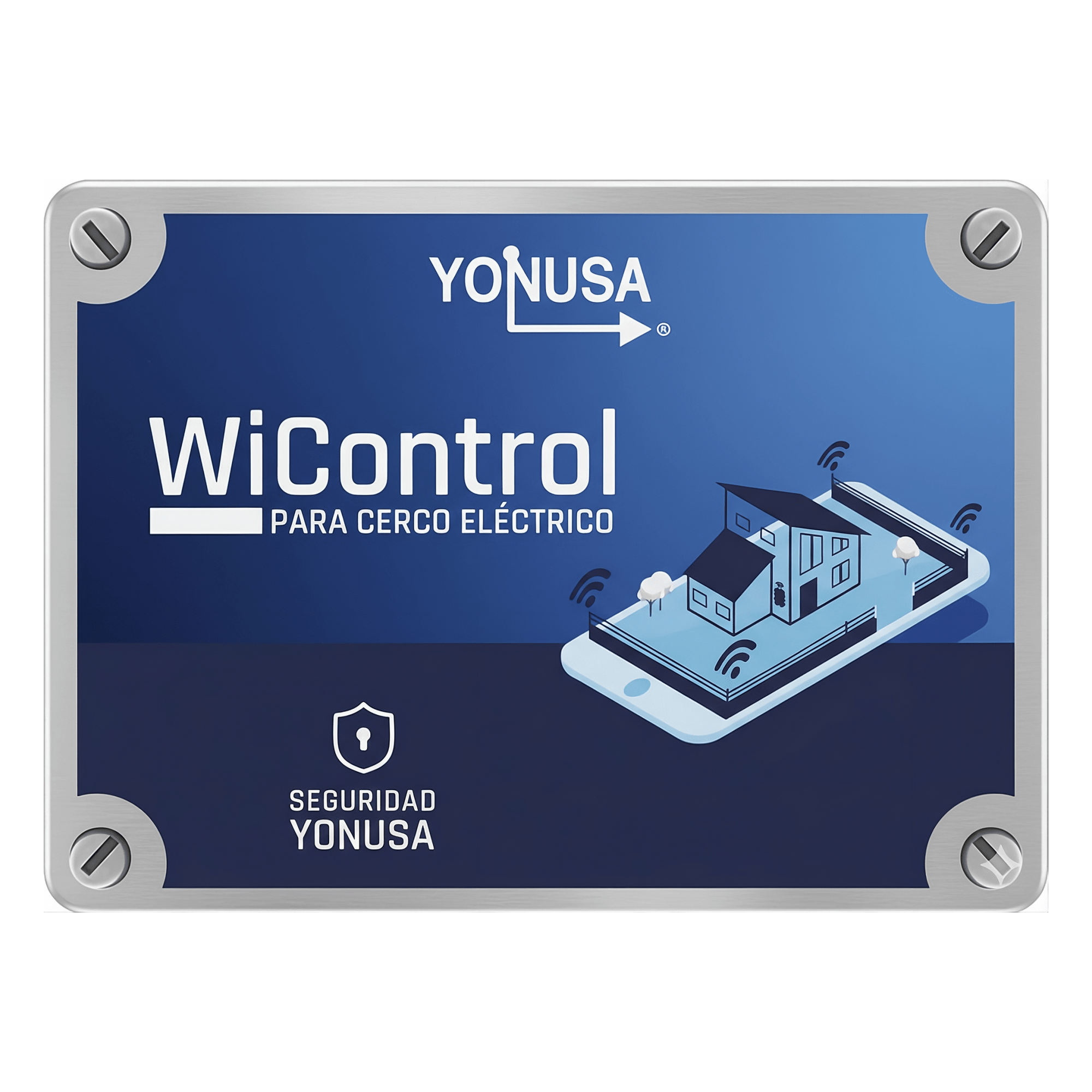Tarjeta de Comunicación Wi-Fi / Control Remoto de Cercos Eléctricos / Salidas de Relé ON-OFF / Aplicación Yonusa Plus / Configuración WiFi 2.4GHz / 5 Salidas de Control — YONUSA · SKU TARJET-WIFI-CONTROL