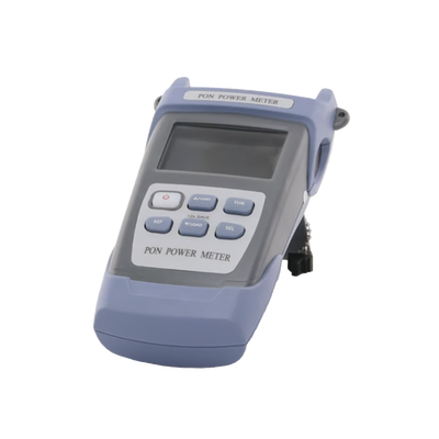 Medidor de Potencia Óptica (OPM) para Fibra Óptica en Redes FTTx / Soporta 3 Longitudes de Onda: 1310nm, 1490nm y 1550nm / Rango de Medición de -40 a 25dBm