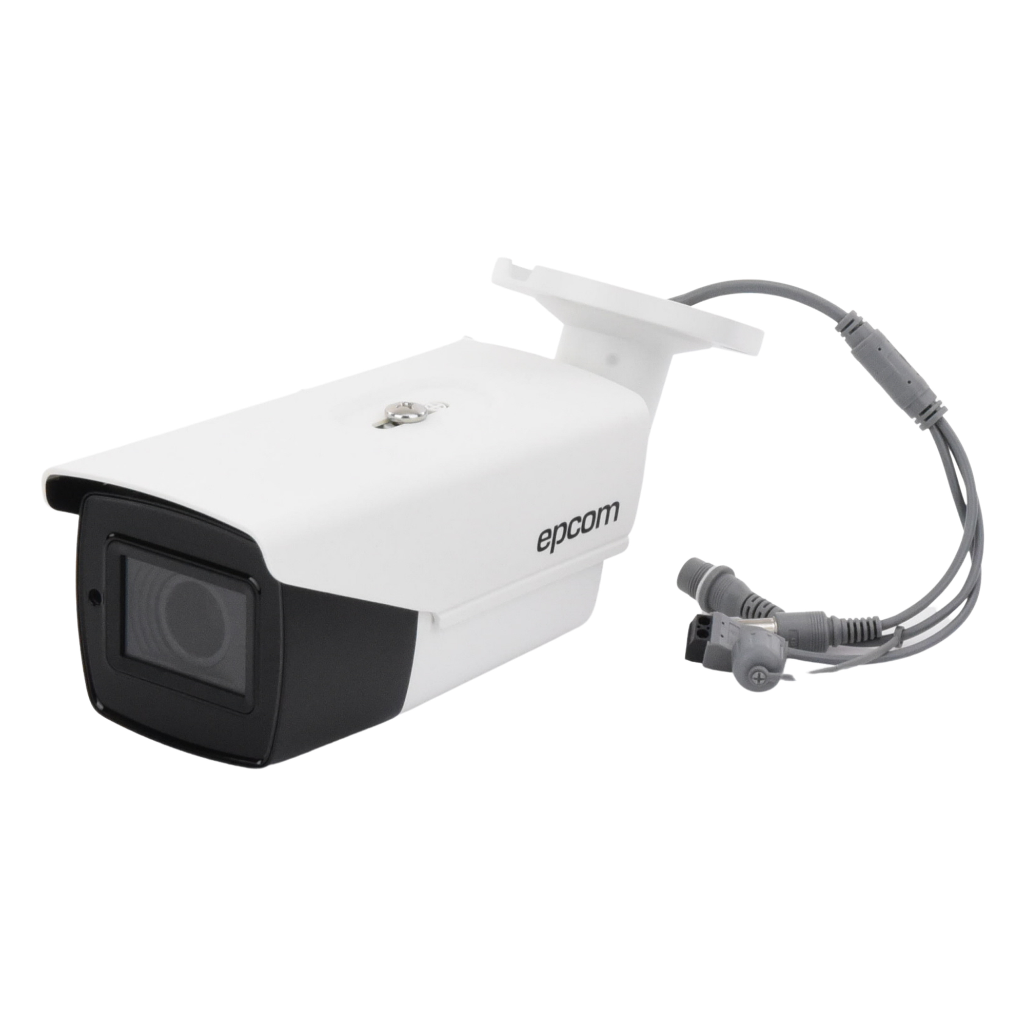 Bullet TURBOHD 4K (8Megapixeles) / Lente Mot. 2.7 a 13.5 mm / Potente IR EXIR de 80 mts / Exterior IP67 / 12 Vcc - 24 VCA / dWDR