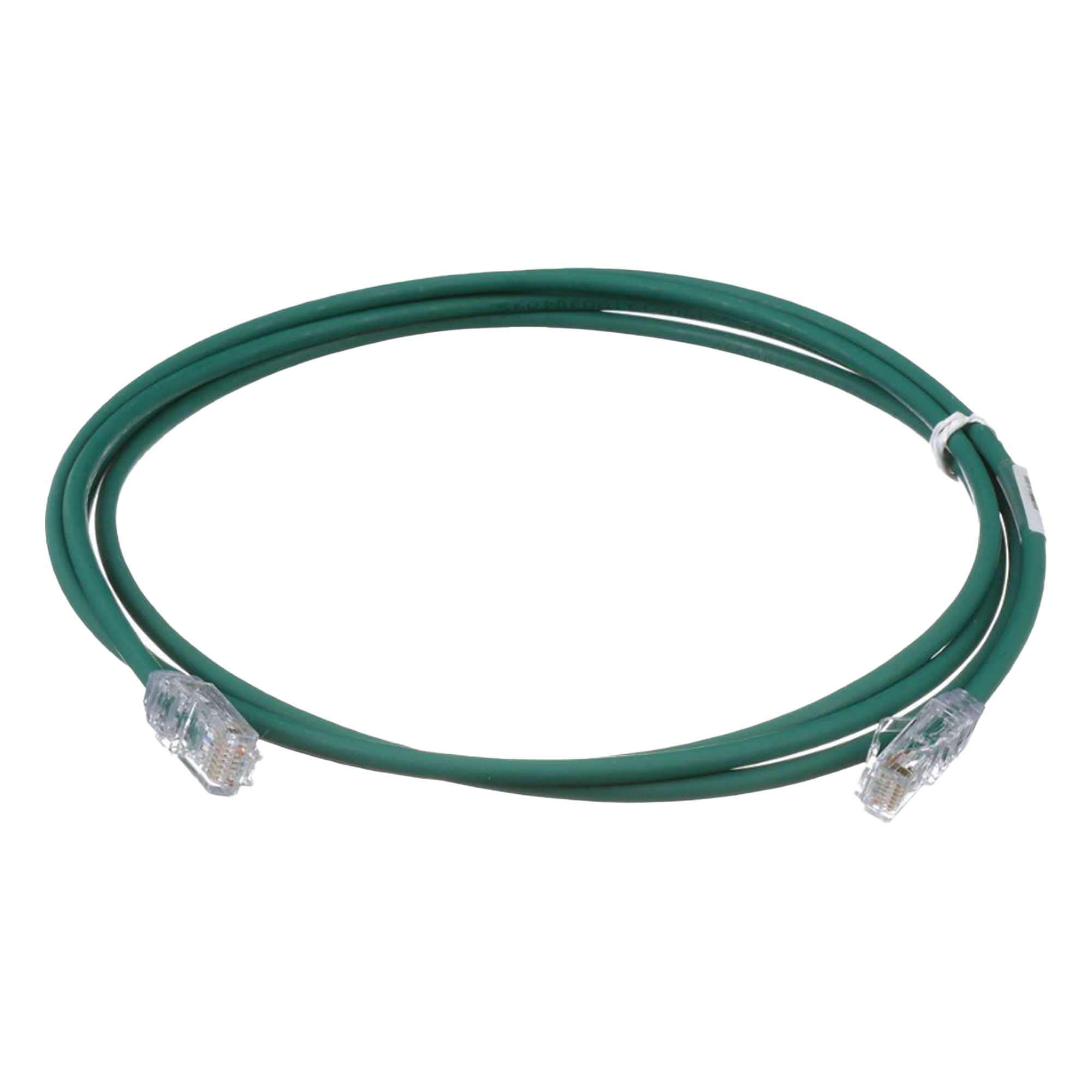 Cable de Parcheo UTP Cat6A, CM/LSZH, Diámetro Reducido (28AWG), Color Verde, 1.52 Metros (5 Pies) — PANDUIT · SKU UTP28X5GR
