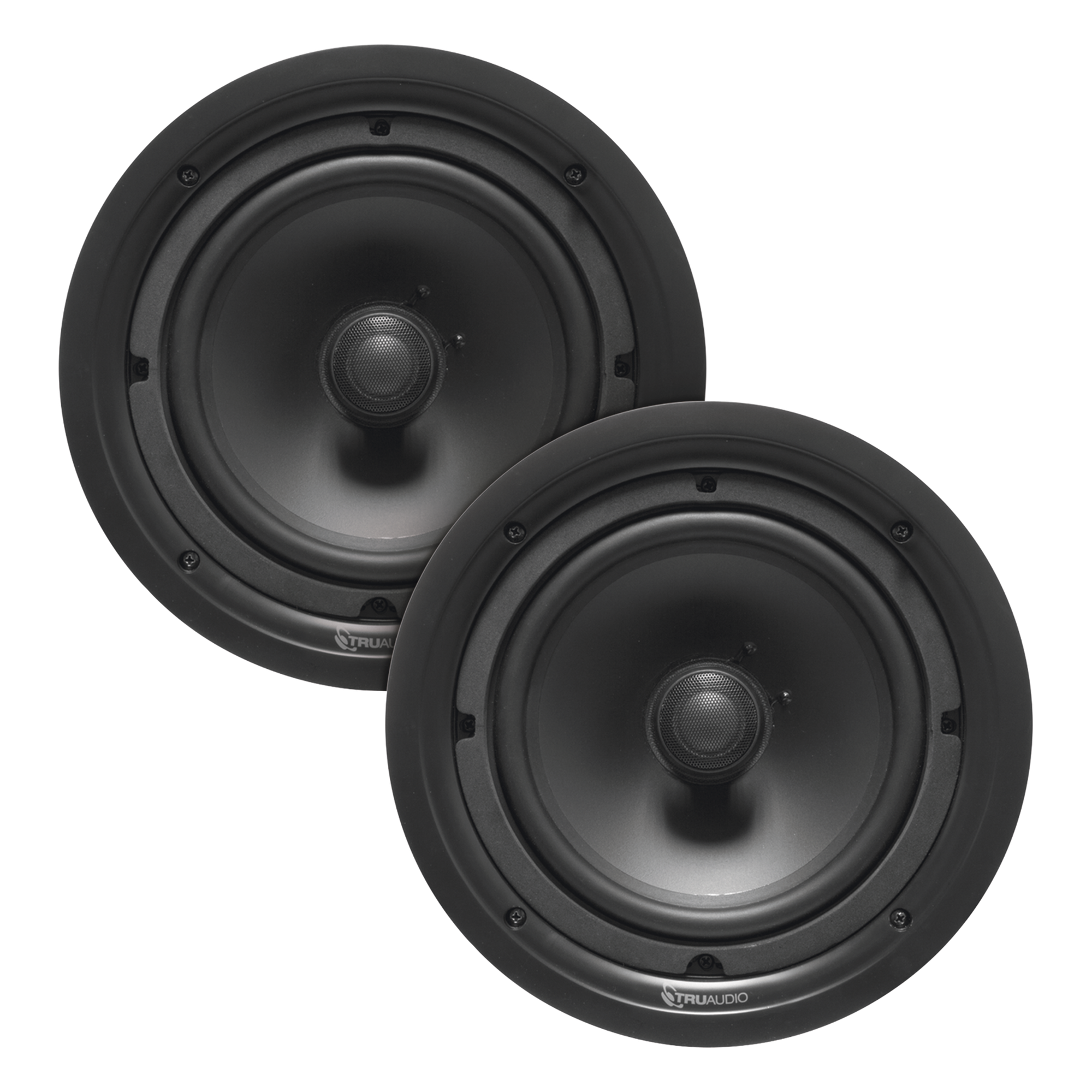Par de Altavoces de techo de 2 vias | woofer de 6.5in | Tweeter de 1in | 90 watts | 8 Ohms — TRUAUDIO · SKU PP6/PAR