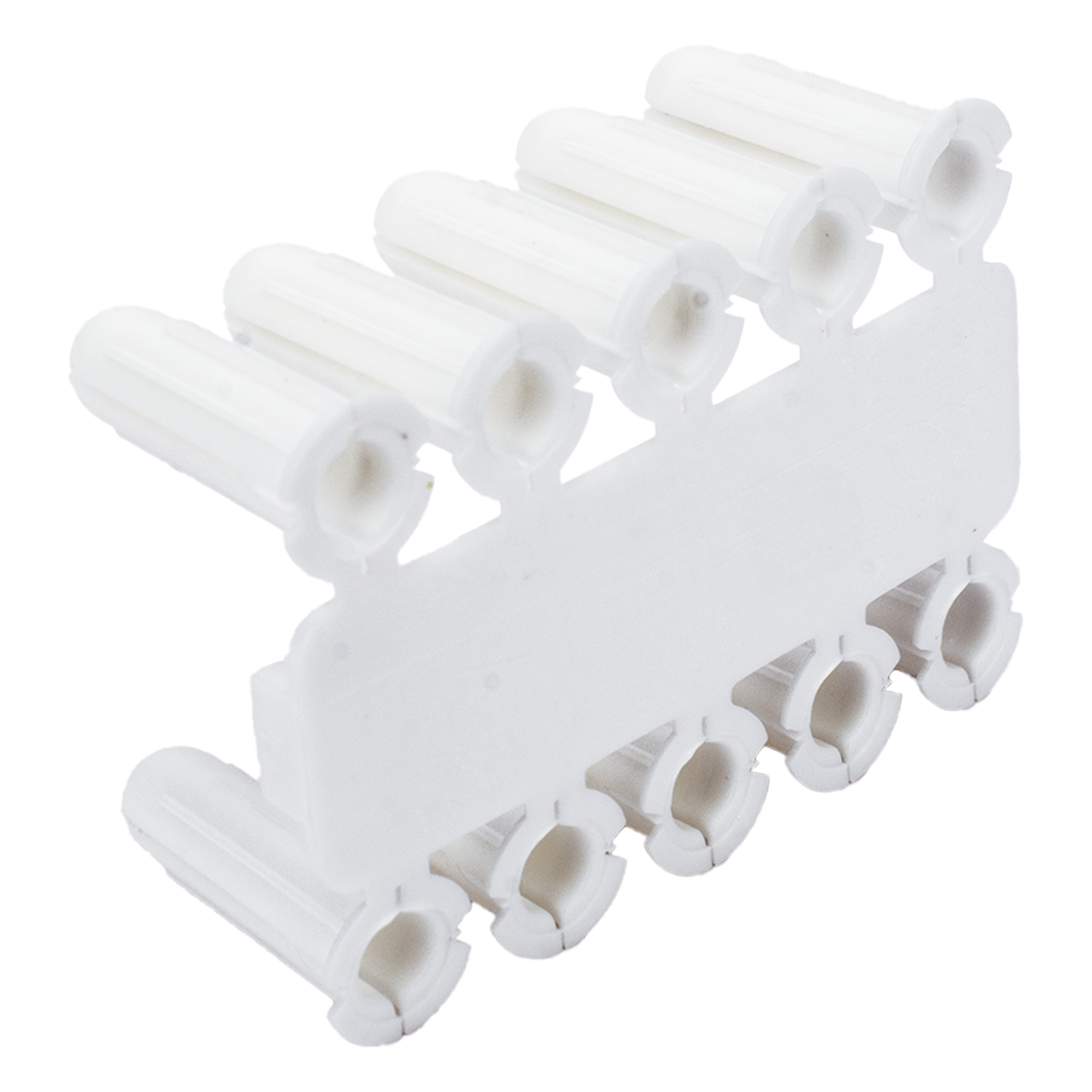Taquete blanco 3/16" para tornillo 8mm x 3/4" (100pzs) (1101-01100)