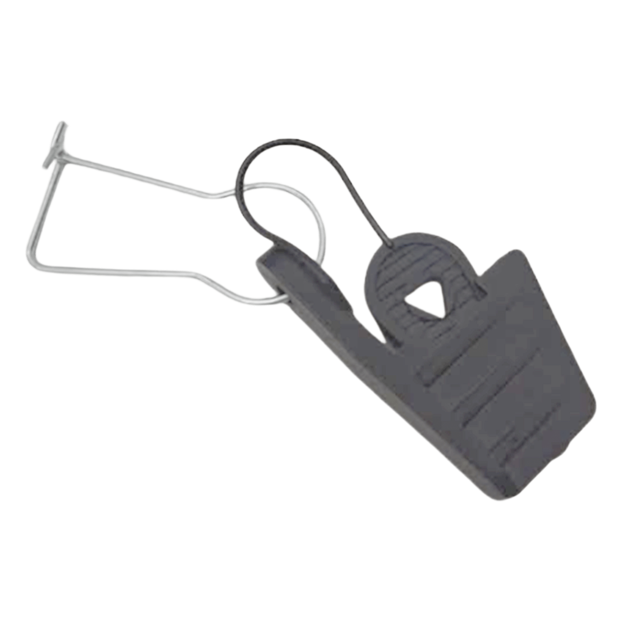 Tensor para Fibra Óptica / Drop Plana 5x2 mm / Redonda 3 mm / Tensión 500 N / Acero Inoxidable 201 / UV Resistente — LINKEDPRO BY EPCOM · SKU LP-DWC2