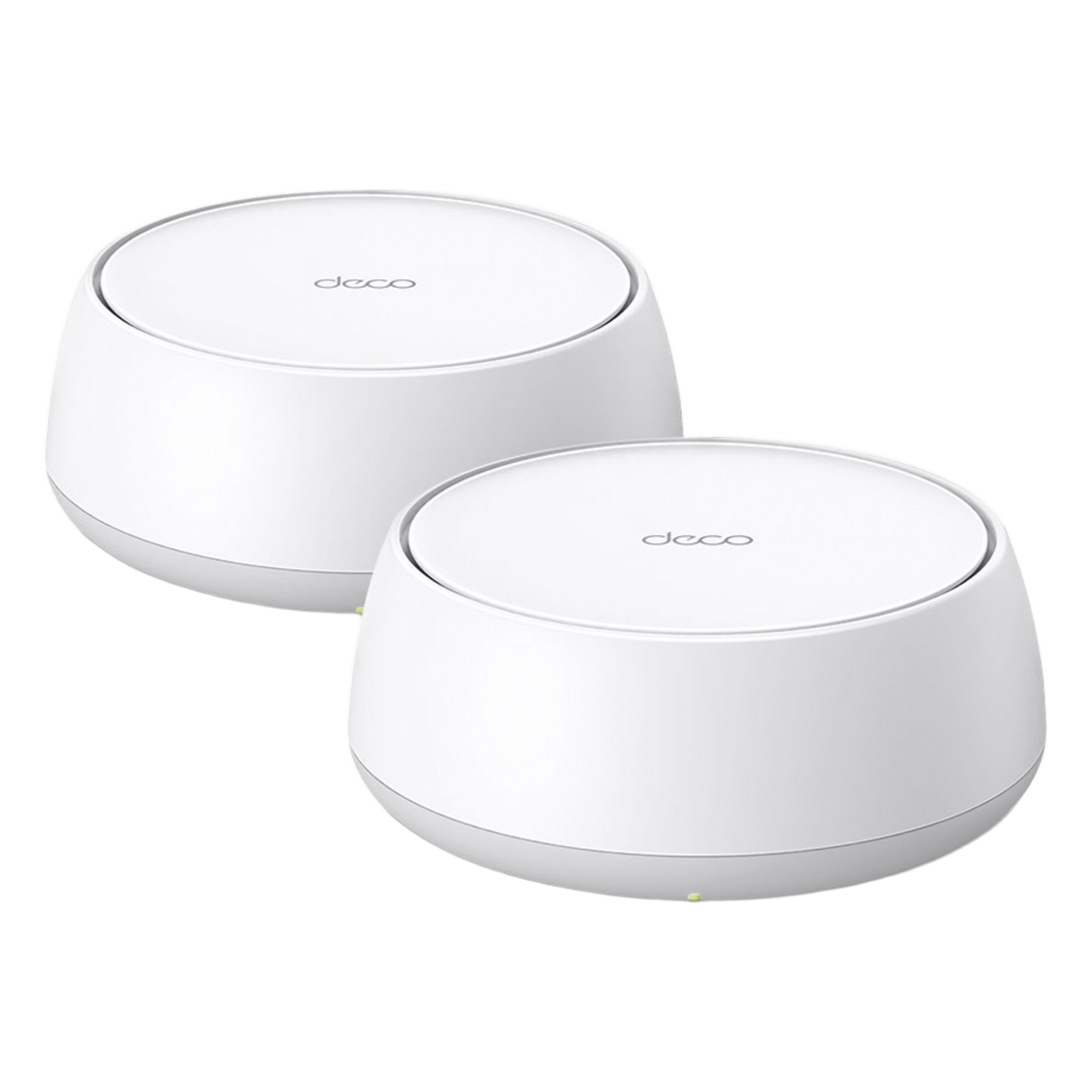 KIT 2 Routers Inalámbrico MESH Interior para Hogar / Doble Banda Wi-Fi 7 BE3600 Mbps / 2 Puerto 2.5 Gigabit WAN/LAN / 4 Antenas Internas / Operación Multi-Link MLO / Administración Mediante la App Deco (iOS, Android) / HomeShield — TP-LINK · SKU DECO-BE25-2PACK