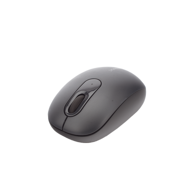 Mouse Inalámbrico 2.4G 800/1200/1600/2400 DPI | Función de 3 botones | Alcance 10m | Silencioso | Ergonómico | Anti-caída y Anti-interferencias | Batería Alcalina AA incluida | Midnight Blue.