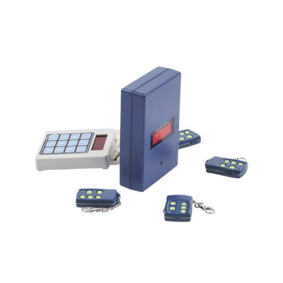 Receptor Inalambrico Universal Administrable por Software, Hasta 1600 controles de usuarios, compatible con Barreras y Motores de puertas