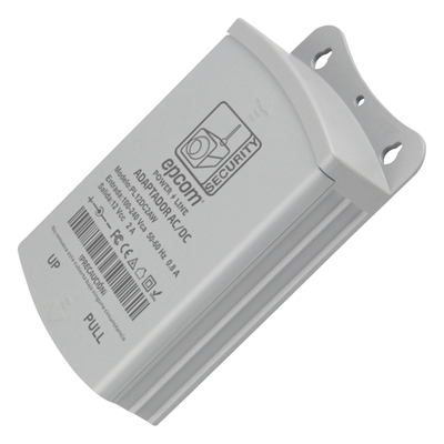 Fuente de Poder para Exterior / 12 Vcc / 2 Amp / 1 Salida / Voltaje de Entrada de 100 - 240 VCA