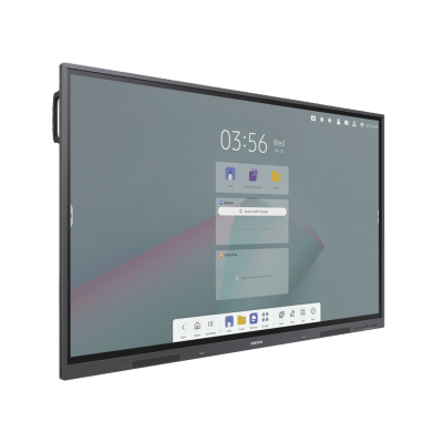 Pantalla tactil interactiva 75" Android 14 certificado con EDLA / Touch tipo IR / UHD / 400 nits / HDMI / USB / WIFI / RJ45 / Compatible con montajes VESA 800 x 400