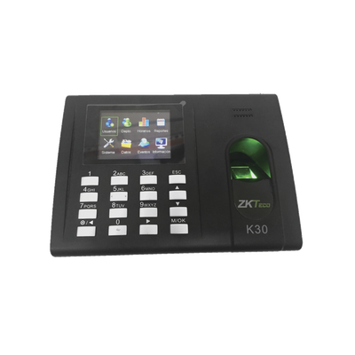 Terminal de Tiempo y Asistencia / Huella y Tarjeta 125 kHz / 1,000 Huellas / Batería de Respaldo / TCP/IP USB / Control de 1 Puerta