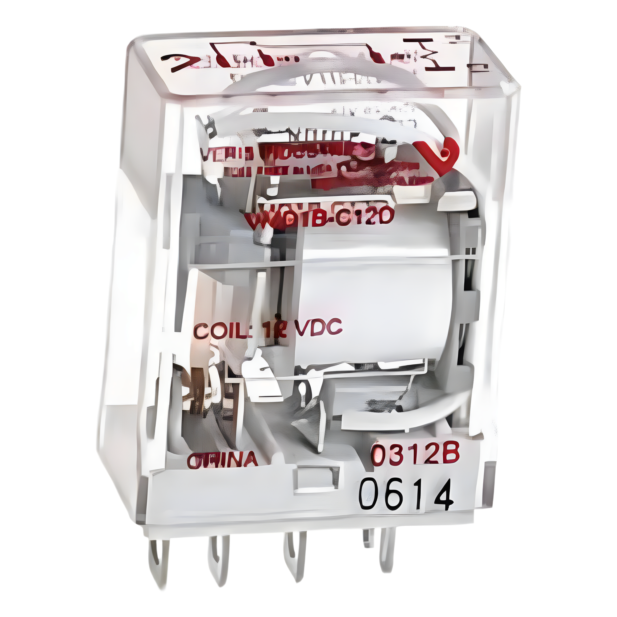 Relevador electromecánico SPDT de 15 A para montaje en socket o riel DIN, bobina de 24 V CA para sistemas BMS — HONEYWELL BMS · SKU VMD1B-C24A