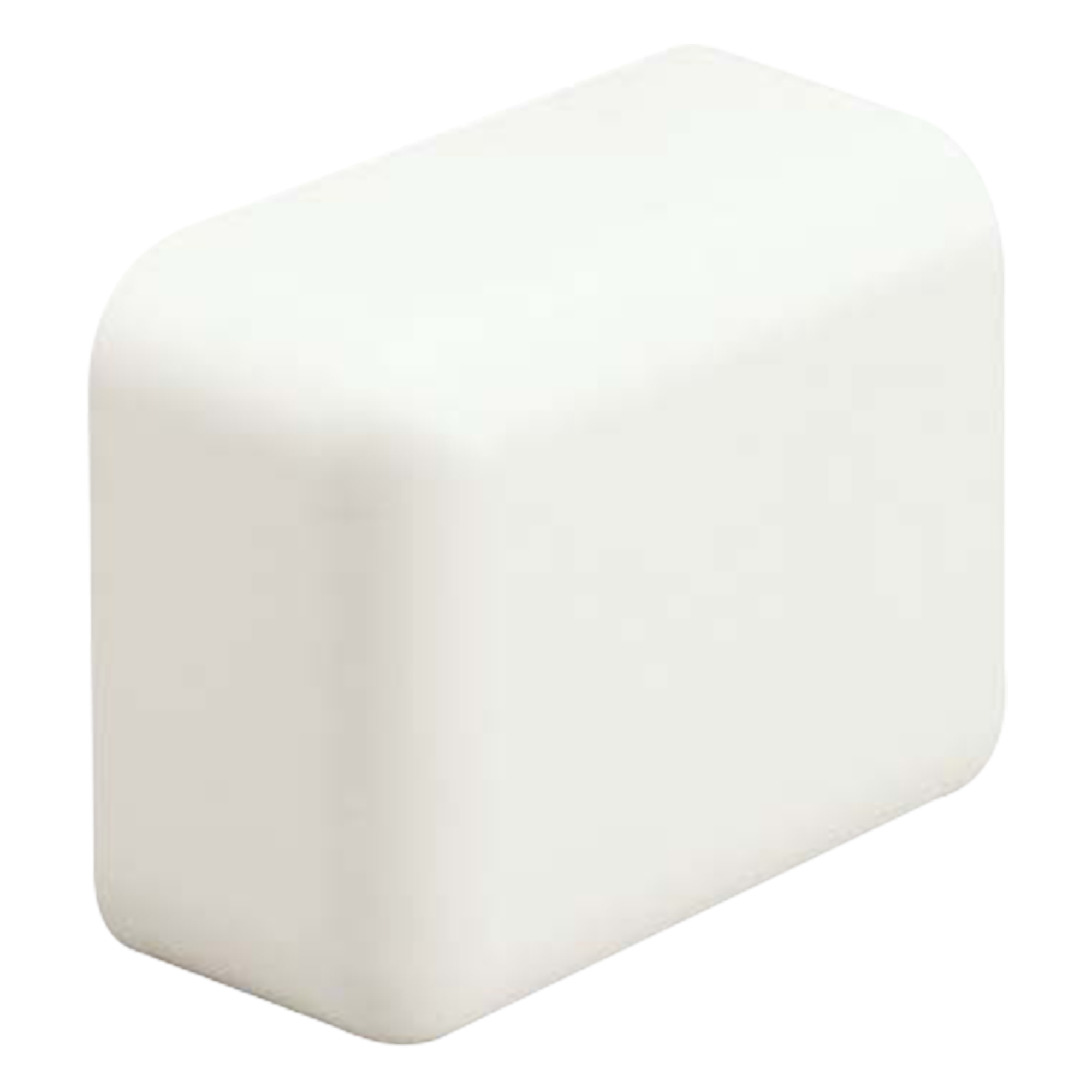 Tapa Final, para uso con canaleta LD10, material ABS, Color Blanco Mate — PANDUIT · SKU ECF10IW-X
