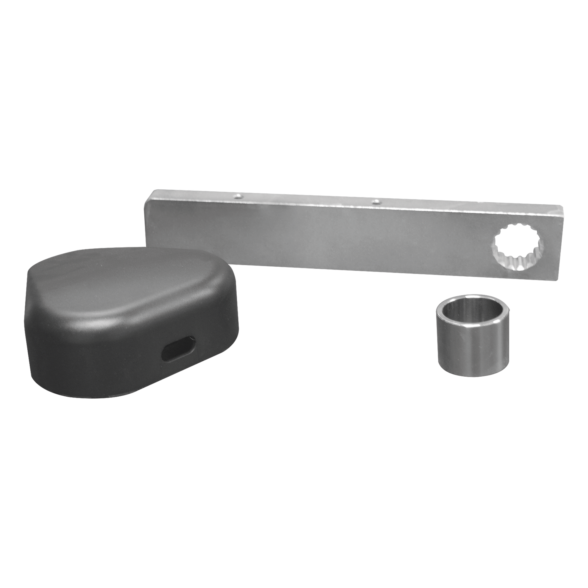 Enganche o Tasca para Brazo Rectangular de Barreras FAAC 620 y FAAC 615 · SKU 428342