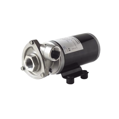 Bomba centrifuga Cyclone de alta presión a 12 Vcd, caudales de 21 GPM, presión máxima de 17 psi, en acero inoxidable 