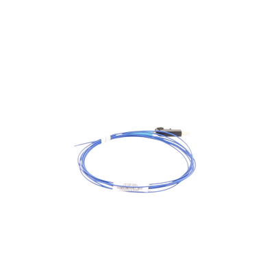 Pigtail de Fibra Óptica LC Simplex, Multimodo OM3 50/125, 900um, Color Aqua, 2 Metros (6.56 Pies)