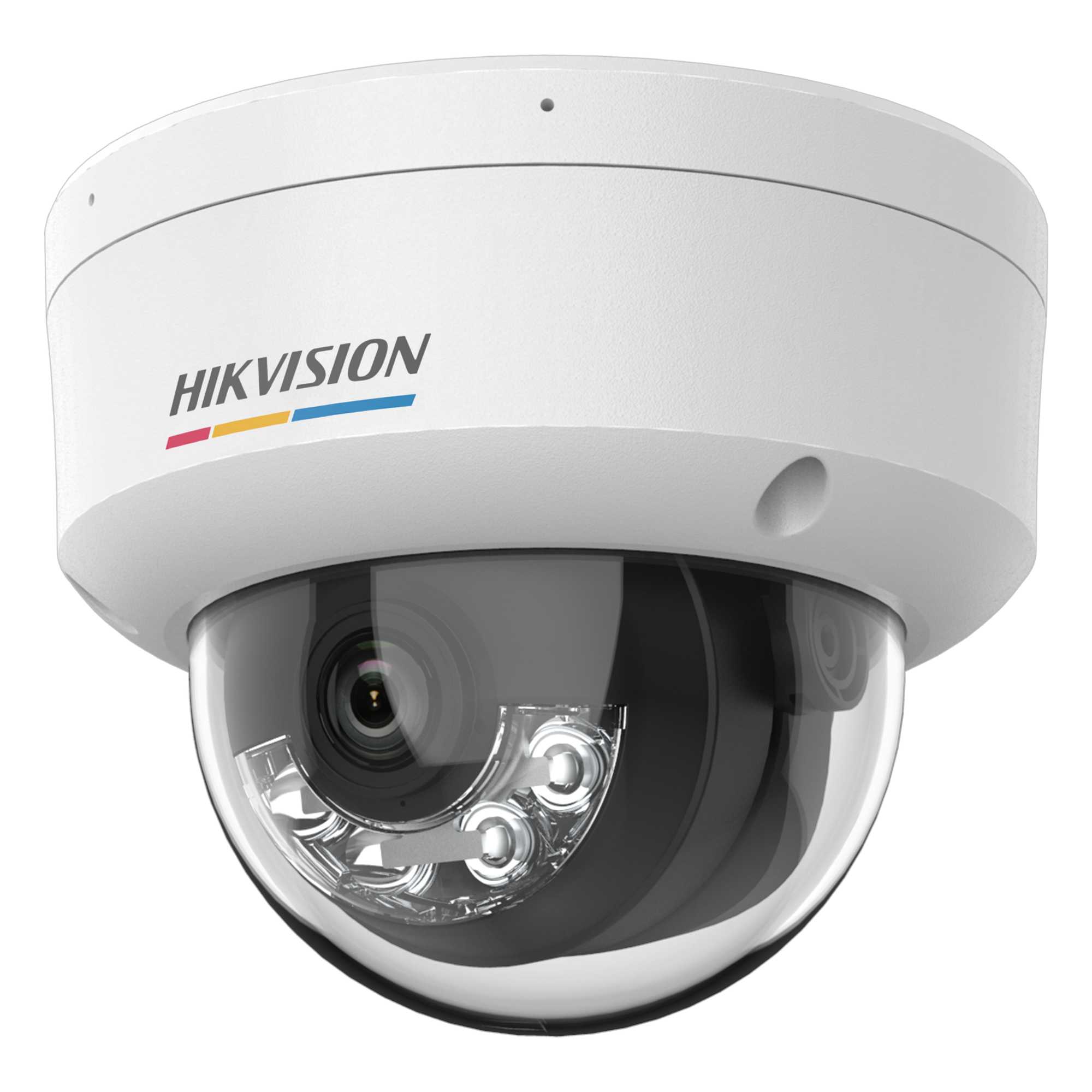 [ColorVu 3.0 + MD 3.0] Domo IP 2 Megapixel / Lente 2.8 mm / 30 mts IR + 30 mts Luz Blanca / Micrófono Integrado / Motion Detection 3.0 / Exterior IP67 / IK08 / dWDR / PoE / Micro SD — HIKVISION · SKU DS-2CD1127G3-LIUF