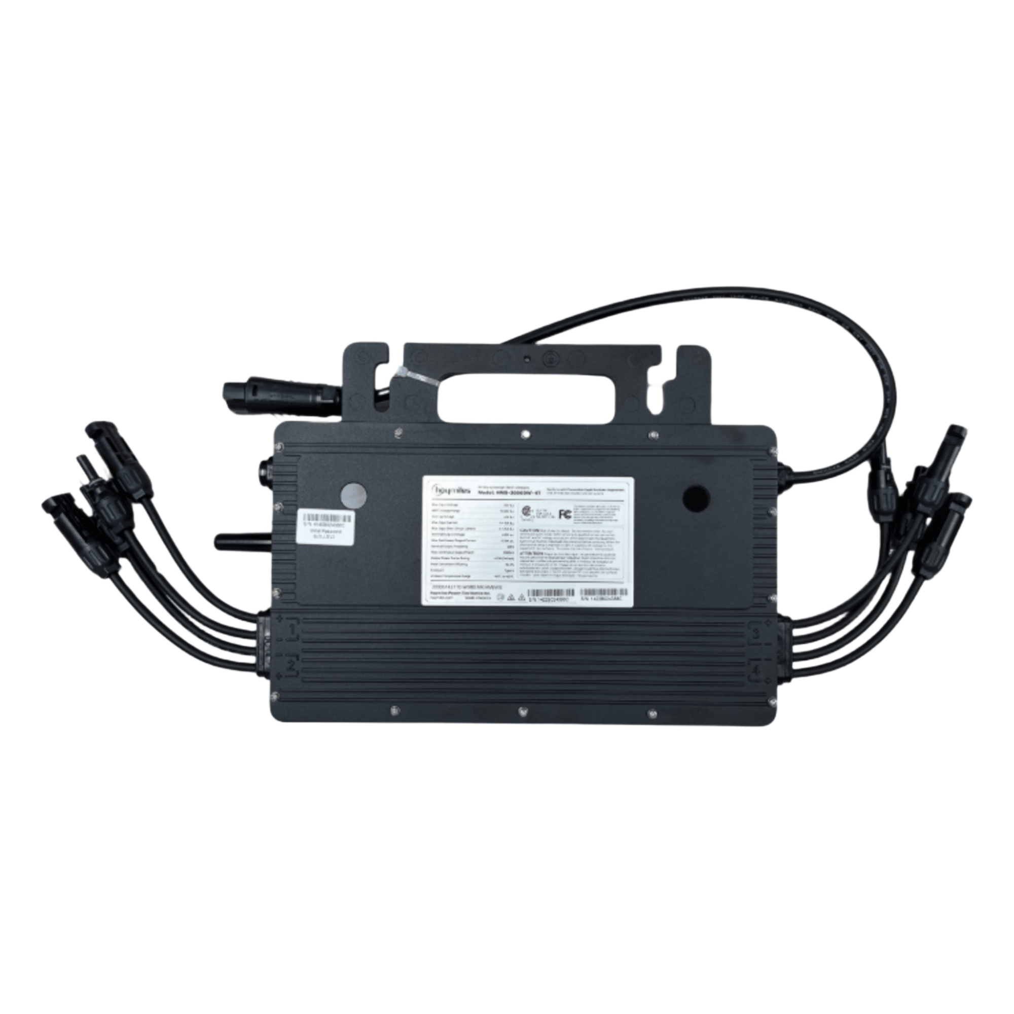 Microinversor 2 Kw, WIFI, 220 Vca, para Interconexión a Red Eléctrica, IP67, Conexión para Cable Troncal, soporta oversizing a 4 Módulos de Hasta 670 W — HOYMILES · SKU HMS2000DW4T