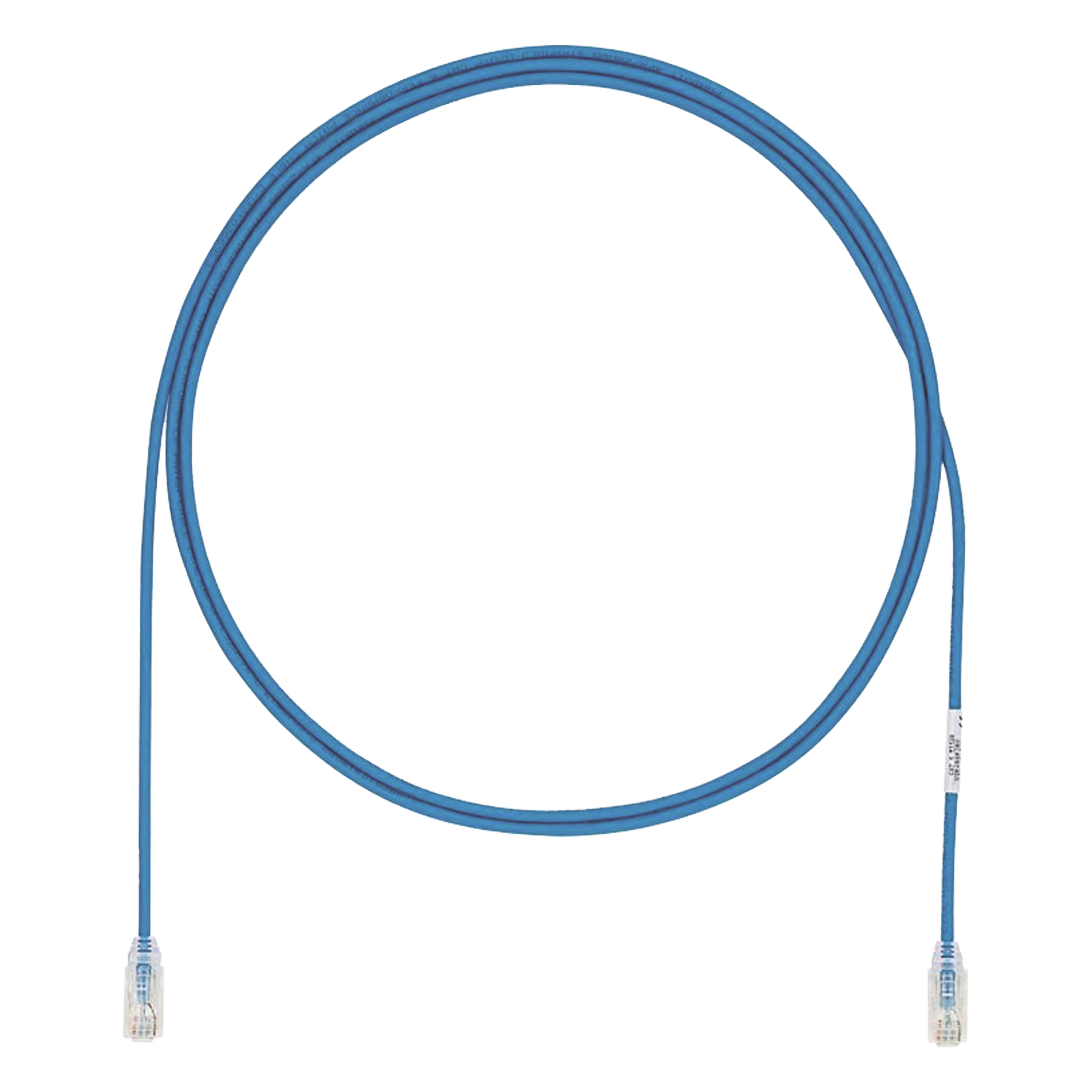 Cable de Parcheo UTP Cat6A / CM-LSZH / 28AWG / 3 m (9.84 ft) / Azul — PANDUIT · SKU UTP28X3MBU