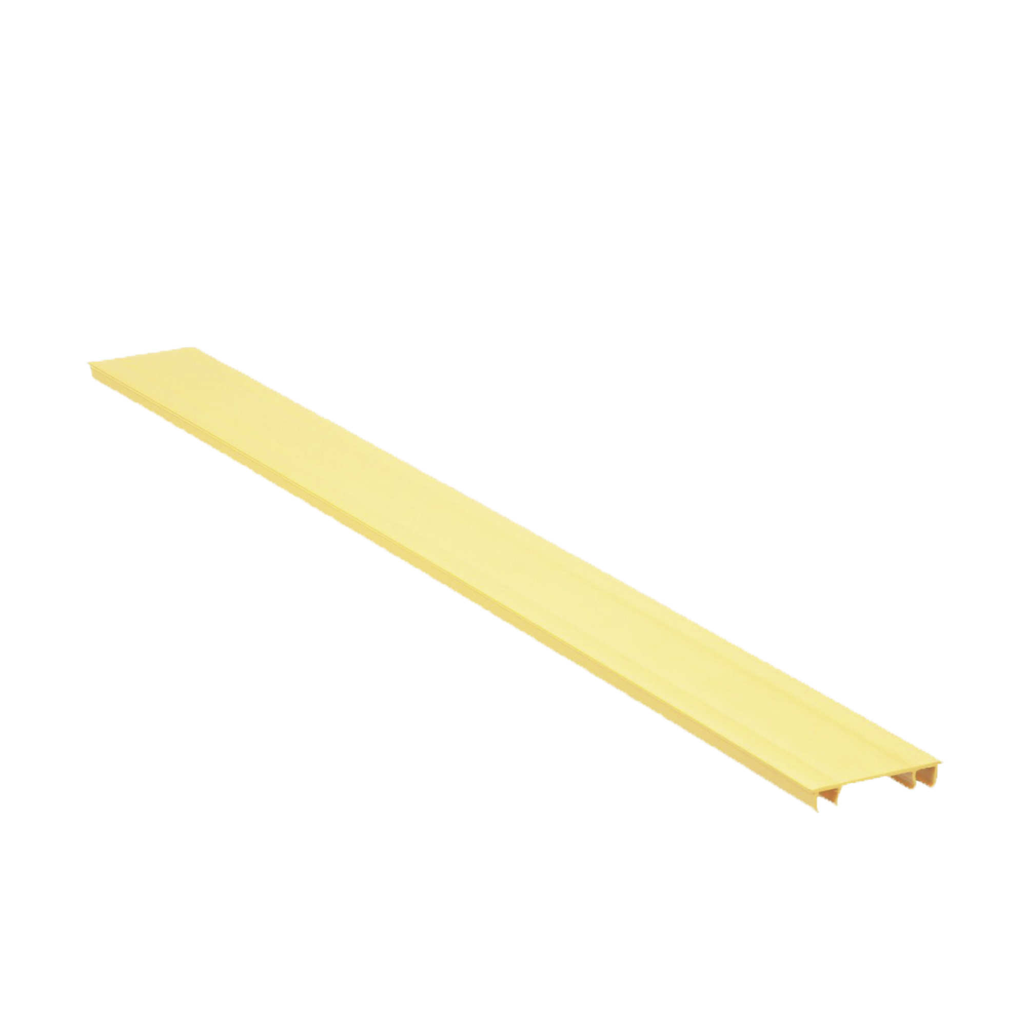 Tapa para Canaleta Ranurada Tipo H, de 2 in de Ancho, 1828.8 mm de Largo, Color Amarilo — PANDUIT · SKU HC2YL6