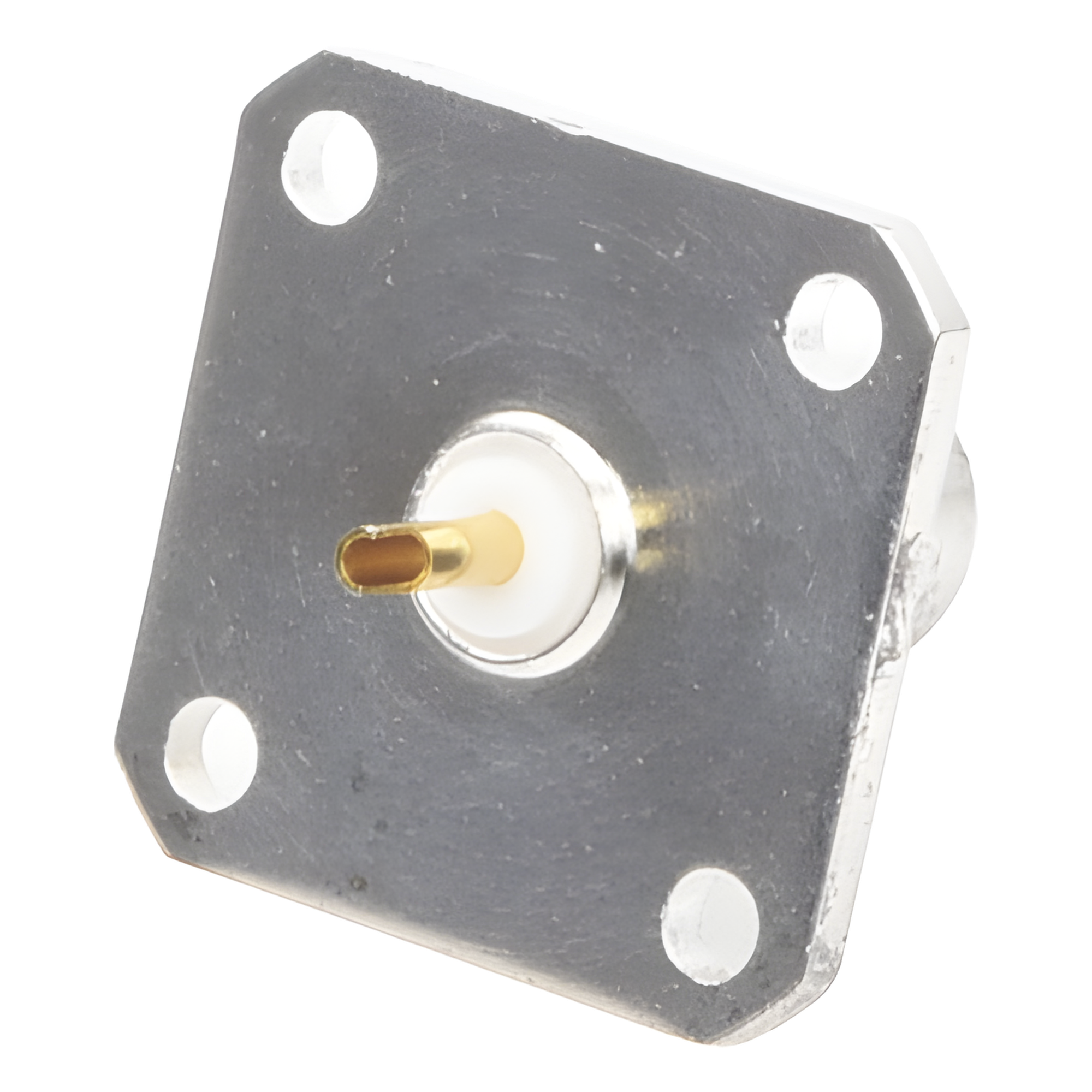 Conector BNC Hembra para Chasis, 18 mm uso en Duplexers Syscom con UG-177/U. — RF INDUSTRIES,LTD · SKU RFB-1115-14
