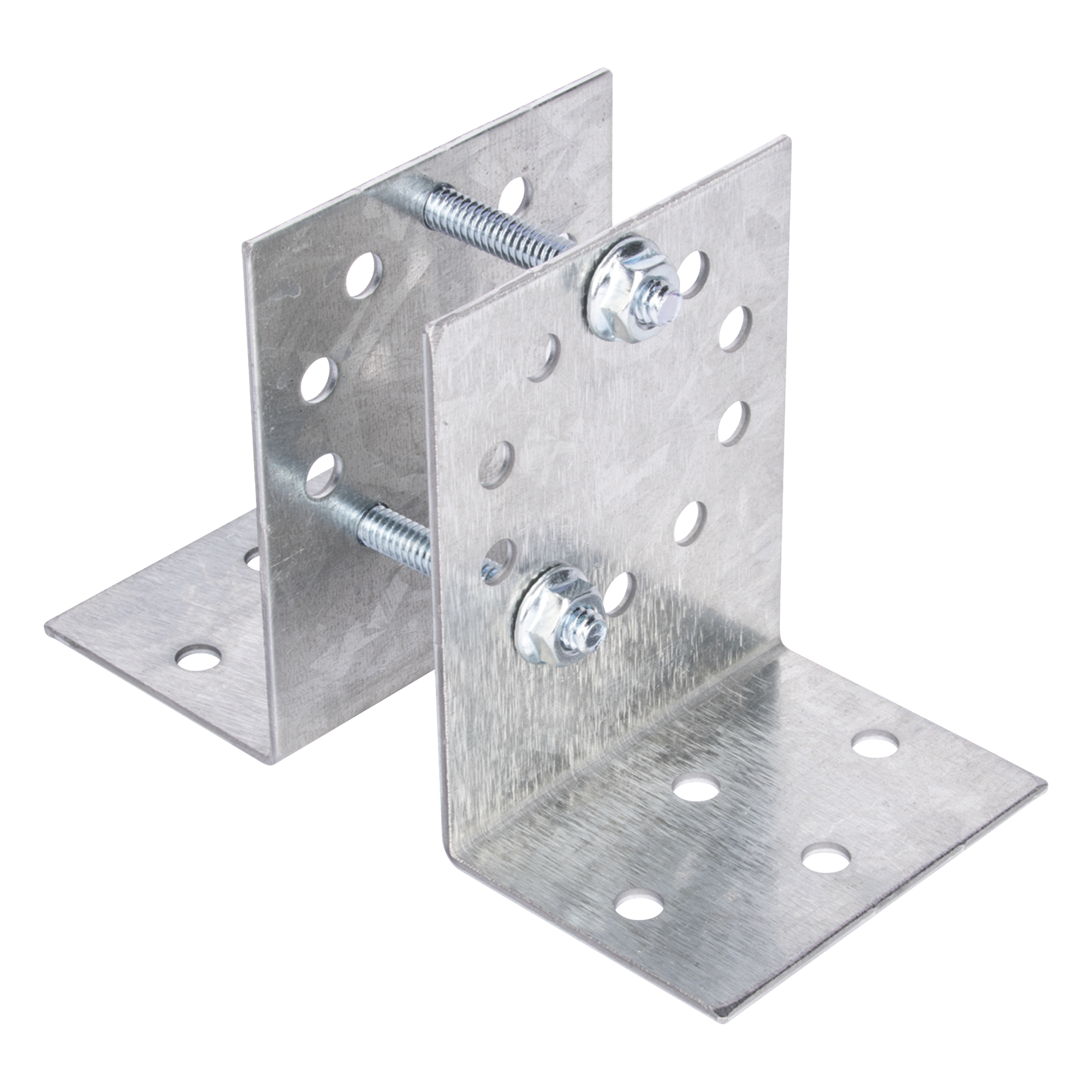 Base Multiposición para postes de paso o esquina / Acero Galvanizado Cal. 12 / 0.36 kg / Kit de Tornillería Incluido / Compatible con 7 Modelos SYSpost — EPCOM INDUSTRIAL · SKU BASESYSPOST-R2