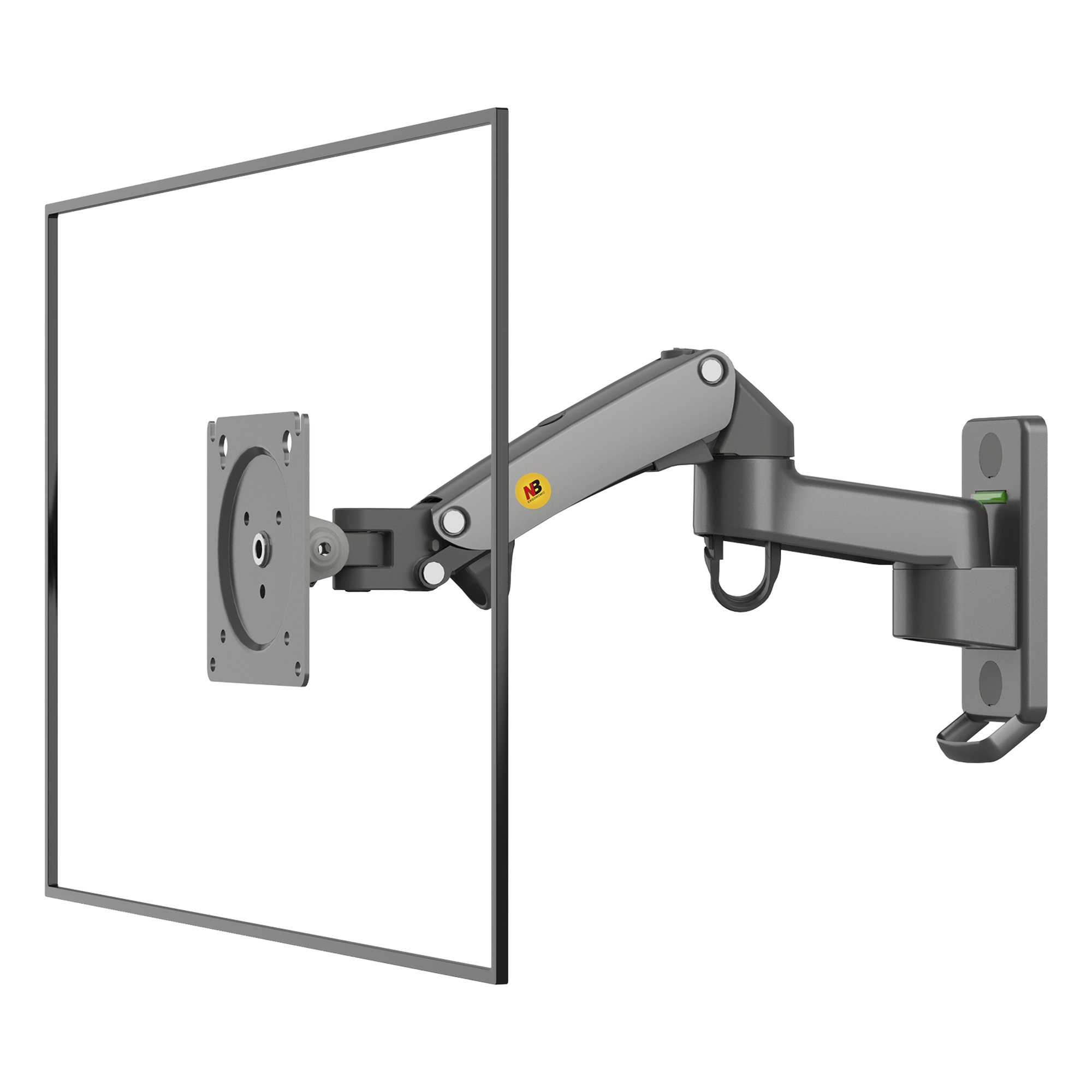 Montaje de Pared para Monitores de 17 a 35" / Soporta hasta 12 Kg / Vesa 75 x 75 / 100 x 100 / Acero — NB-EPCOM · SKU F150NB
