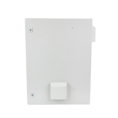 Gabinete Ventilado de Acero IP55 Uso en Exterior (500 x 700 x 250 mm) con Placa Trasera Interior Metálica y Compuerta Inferior Atornillable. Incluye Ventilador, Ventilas, filtros, Chapas y Llave T. — PRECISION · SKU PST-5070-25AV