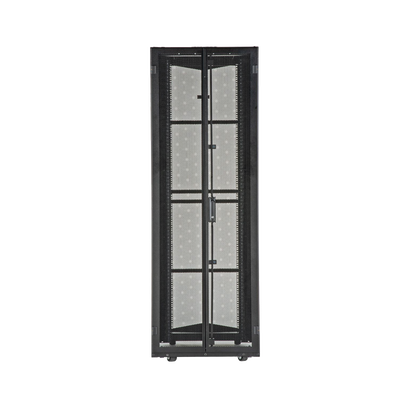 Gabinete FlexFusion para Centros de Datos, 45 UR, 800 mm de Ancho, 1200 mm de Profundidad, Fabricado en Acero, Color Negro