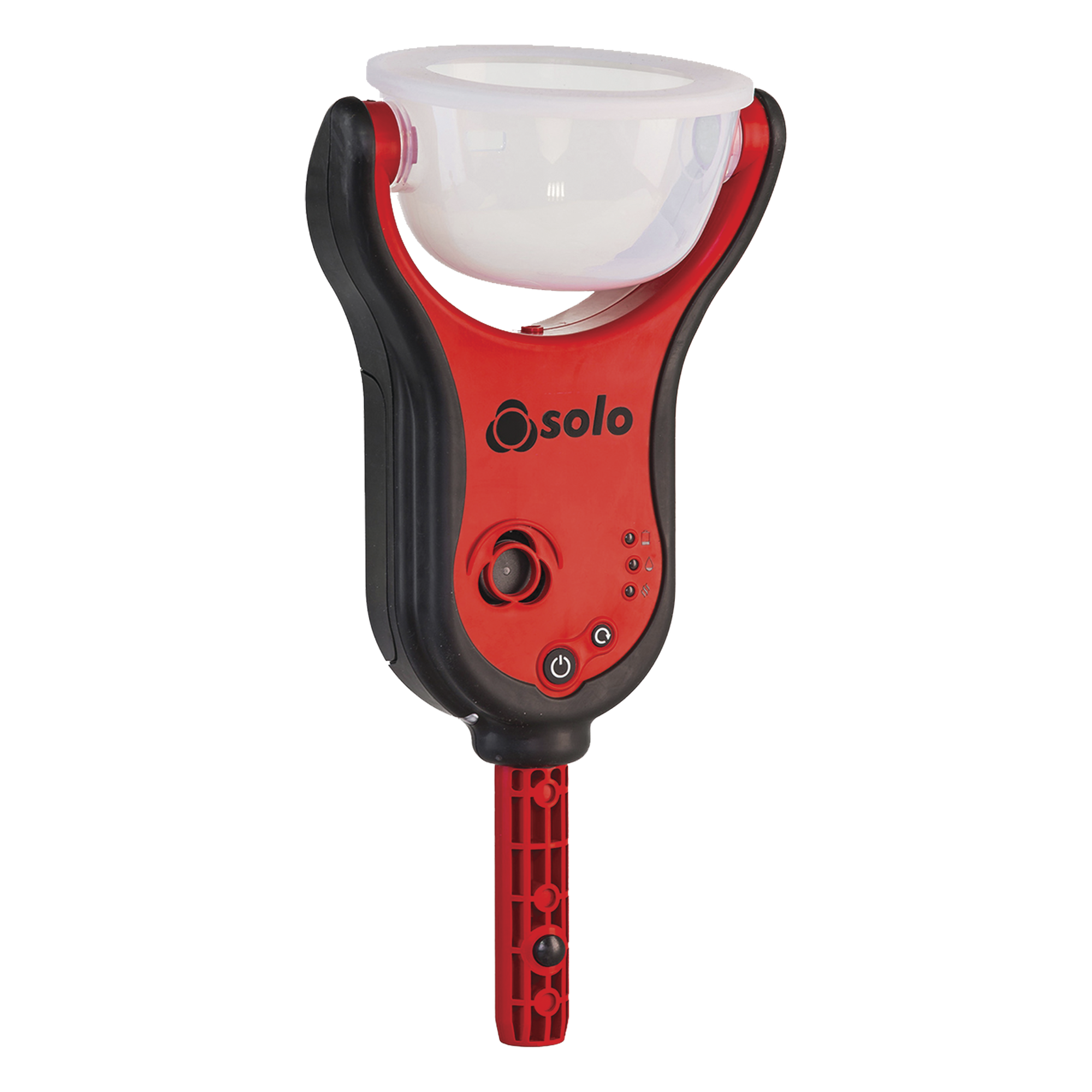 Probador Electrónico Inteligente Para Detectores De Humo y Sistemas ASD, Con Luz LED Integrado, Utiliza Cartuchos De Humo Sintético, Recargable, Listado UL — SDI · SKU SOLO-365